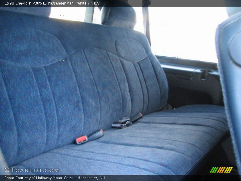 White / Navy 1998 Chevrolet Astro LS Passenger Van