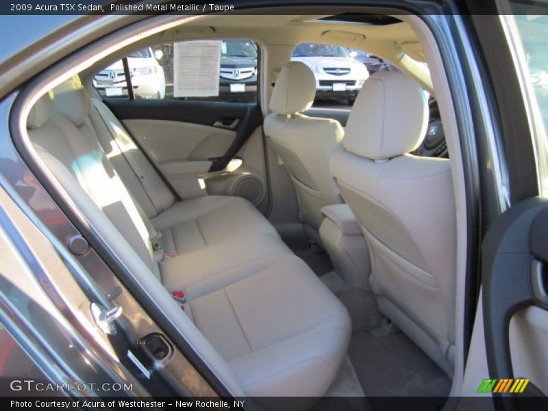 Polished Metal Metallic / Taupe 2009 Acura TSX Sedan