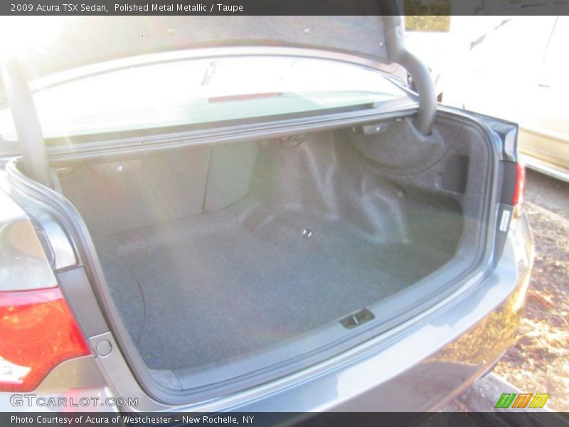 Polished Metal Metallic / Taupe 2009 Acura TSX Sedan