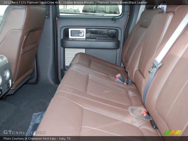  2012 F150 Platinum SuperCrew 4x4 Platinum Sienna Brown/Black Leather Interior