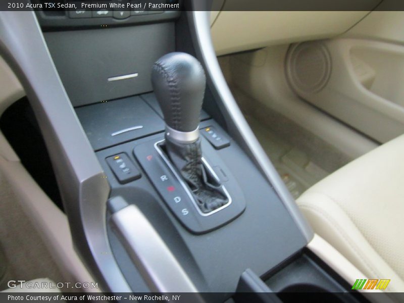 Premium White Pearl / Parchment 2010 Acura TSX Sedan