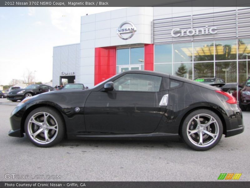 Magnetic Black / Black 2012 Nissan 370Z NISMO Coupe