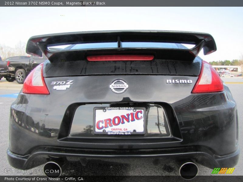 Magnetic Black / Black 2012 Nissan 370Z NISMO Coupe