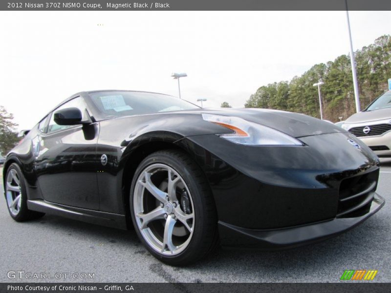 Magnetic Black / Black 2012 Nissan 370Z NISMO Coupe