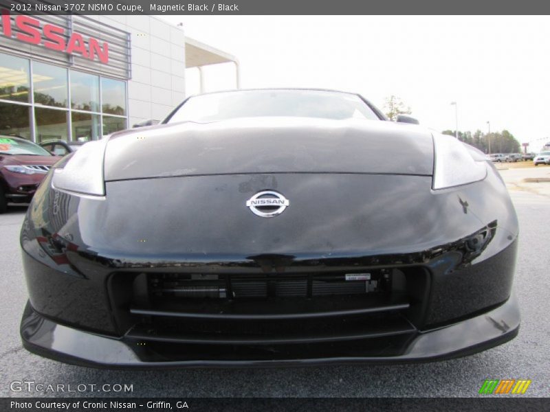 Magnetic Black / Black 2012 Nissan 370Z NISMO Coupe
