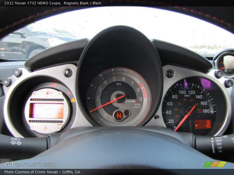 Magnetic Black / Black 2012 Nissan 370Z NISMO Coupe