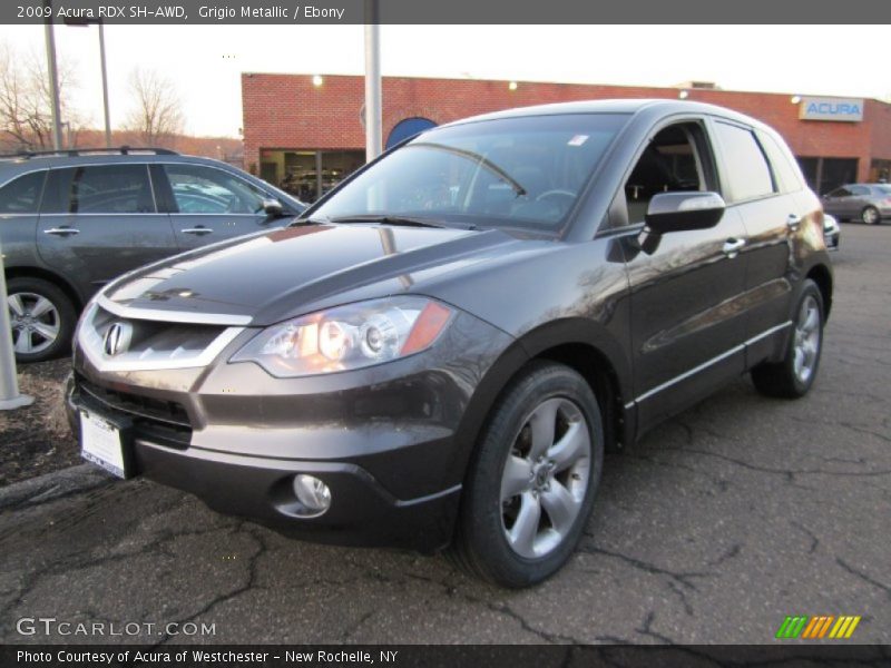 Grigio Metallic / Ebony 2009 Acura RDX SH-AWD