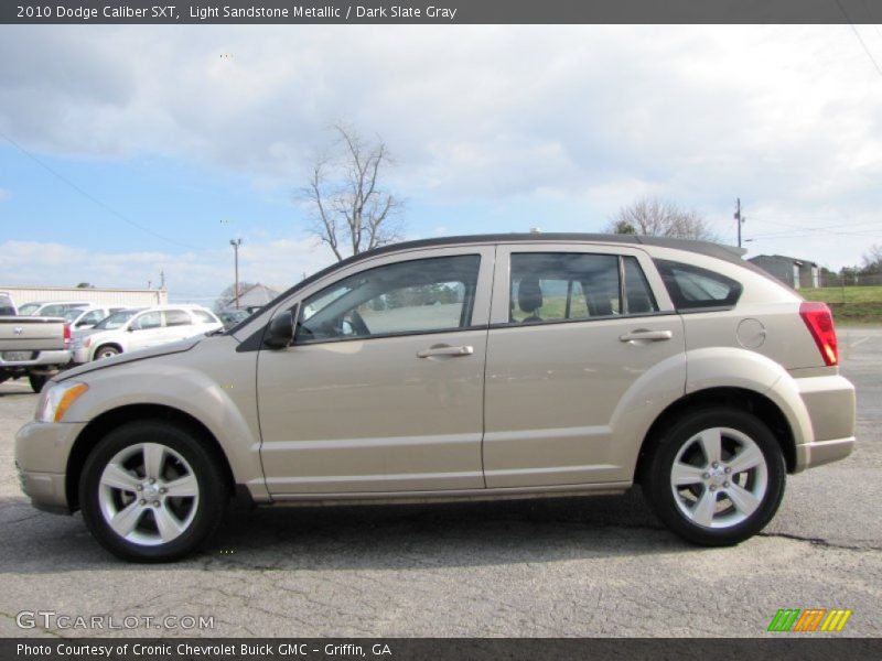 Light Sandstone Metallic / Dark Slate Gray 2010 Dodge Caliber SXT