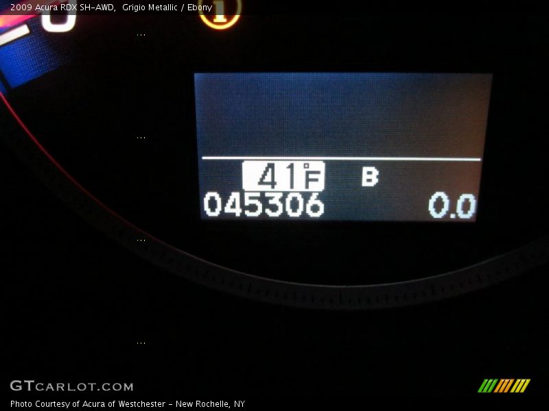 Grigio Metallic / Ebony 2009 Acura RDX SH-AWD