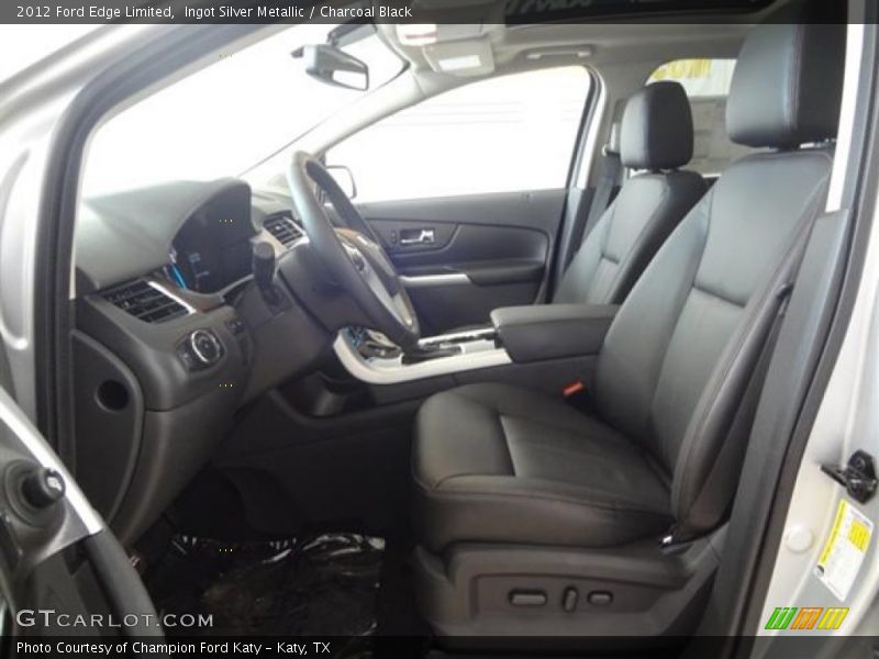 Ingot Silver Metallic / Charcoal Black 2012 Ford Edge Limited