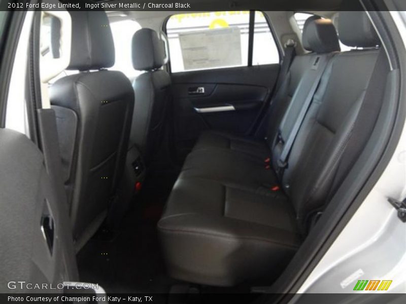 Ingot Silver Metallic / Charcoal Black 2012 Ford Edge Limited