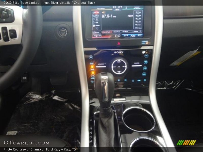 Ingot Silver Metallic / Charcoal Black 2012 Ford Edge Limited