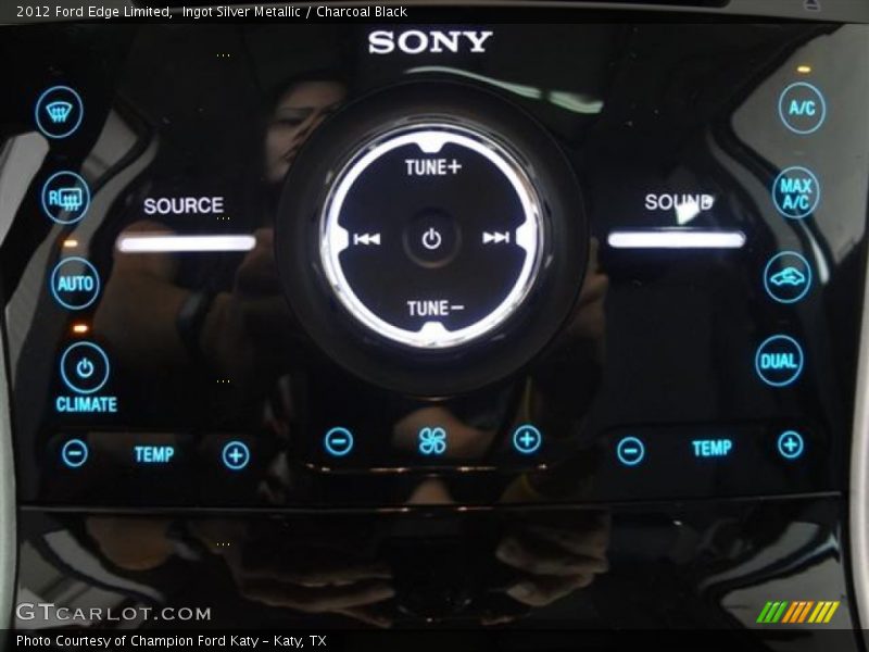 Ingot Silver Metallic / Charcoal Black 2012 Ford Edge Limited