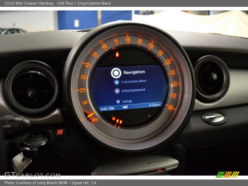 Chili Red / Grey/Carbon Black 2010 Mini Cooper Hardtop