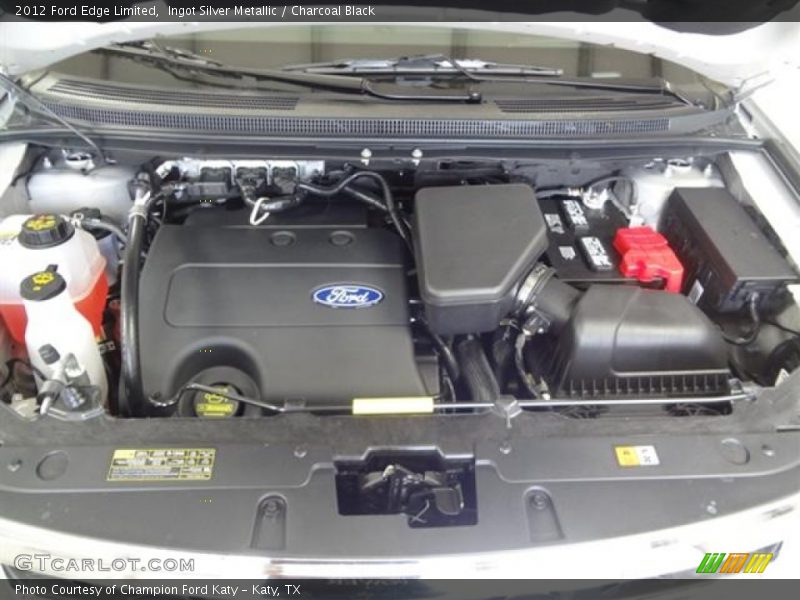 Ingot Silver Metallic / Charcoal Black 2012 Ford Edge Limited