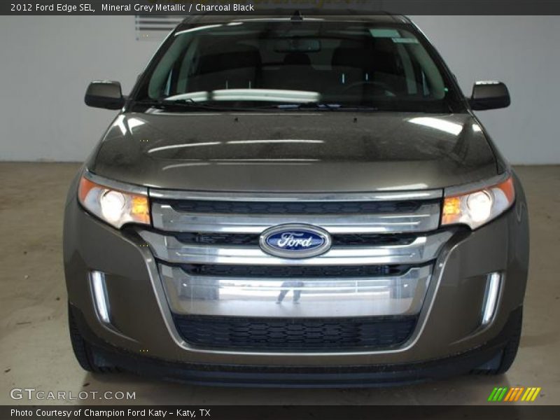 Mineral Grey Metallic / Charcoal Black 2012 Ford Edge SEL