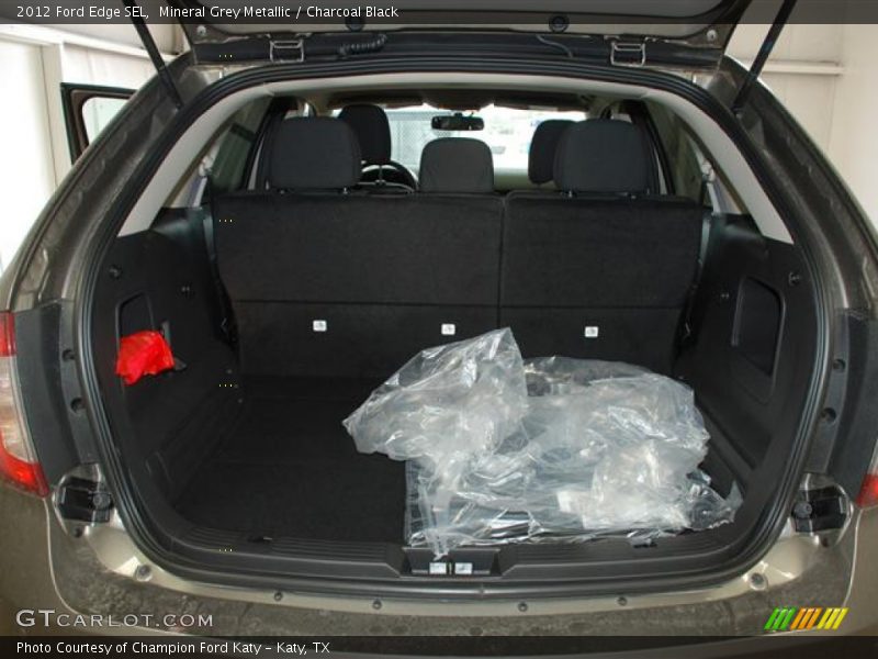 Mineral Grey Metallic / Charcoal Black 2012 Ford Edge SEL