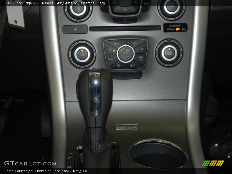 Mineral Grey Metallic / Charcoal Black 2012 Ford Edge SEL