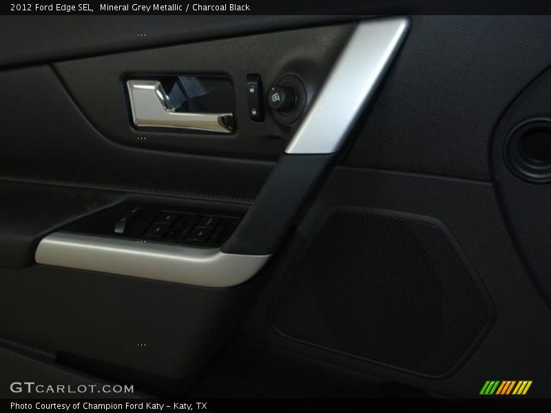 Mineral Grey Metallic / Charcoal Black 2012 Ford Edge SEL