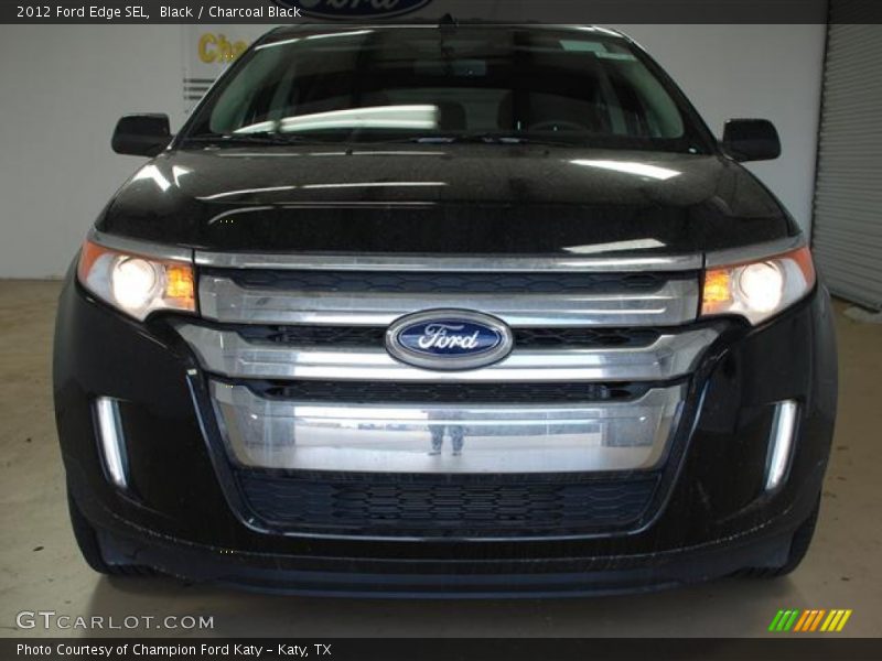 Black / Charcoal Black 2012 Ford Edge SEL