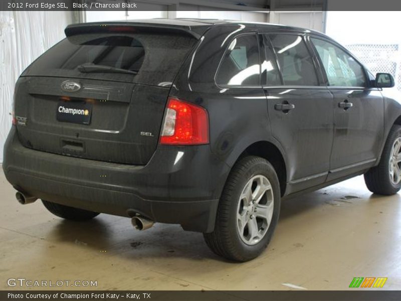 Black / Charcoal Black 2012 Ford Edge SEL