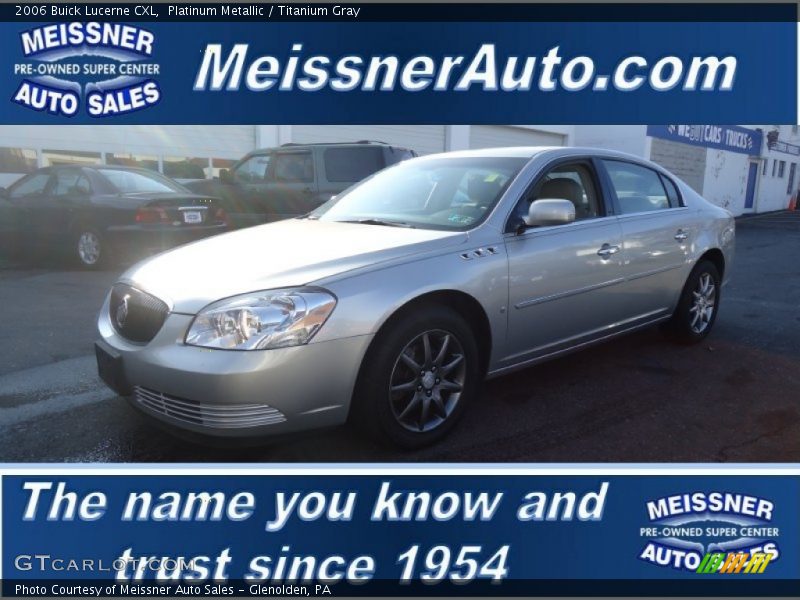 Platinum Metallic / Titanium Gray 2006 Buick Lucerne CXL