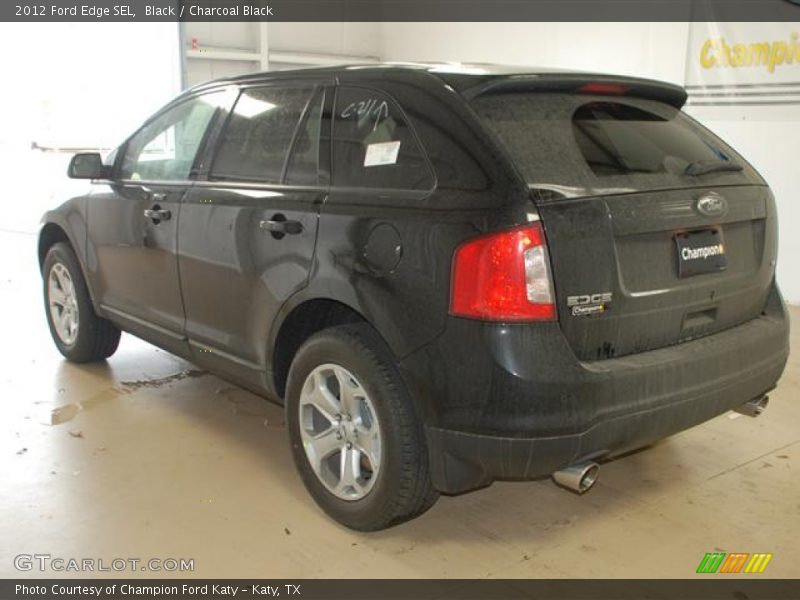 Black / Charcoal Black 2012 Ford Edge SEL