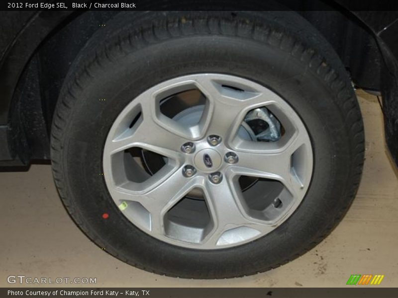 Black / Charcoal Black 2012 Ford Edge SEL