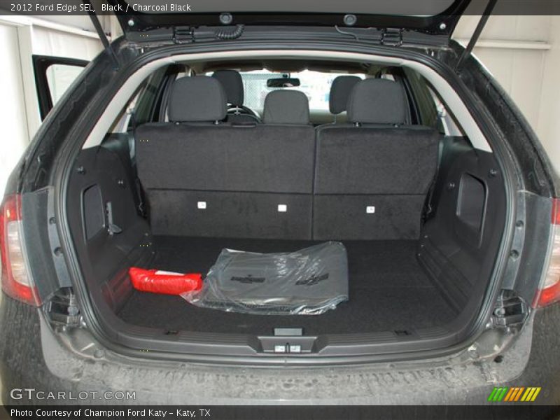 Black / Charcoal Black 2012 Ford Edge SEL
