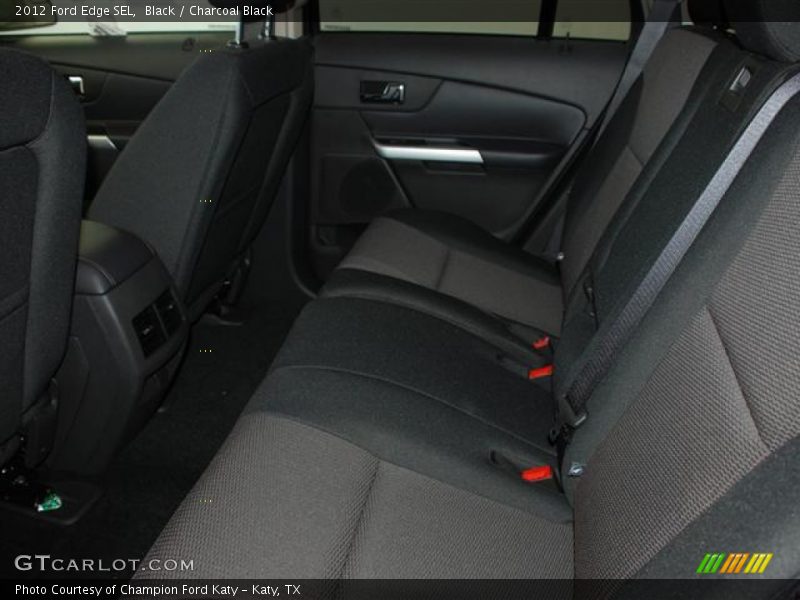 Black / Charcoal Black 2012 Ford Edge SEL