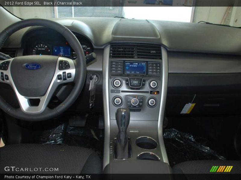 Black / Charcoal Black 2012 Ford Edge SEL