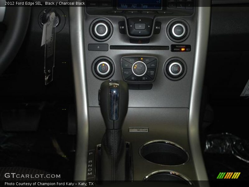 Black / Charcoal Black 2012 Ford Edge SEL