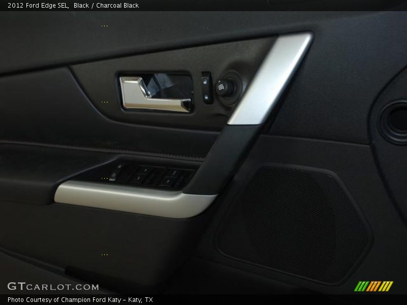 Black / Charcoal Black 2012 Ford Edge SEL
