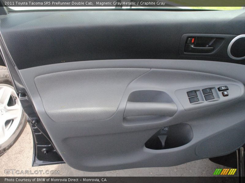 Magnetic Gray Metallic / Graphite Gray 2011 Toyota Tacoma SR5 PreRunner Double Cab