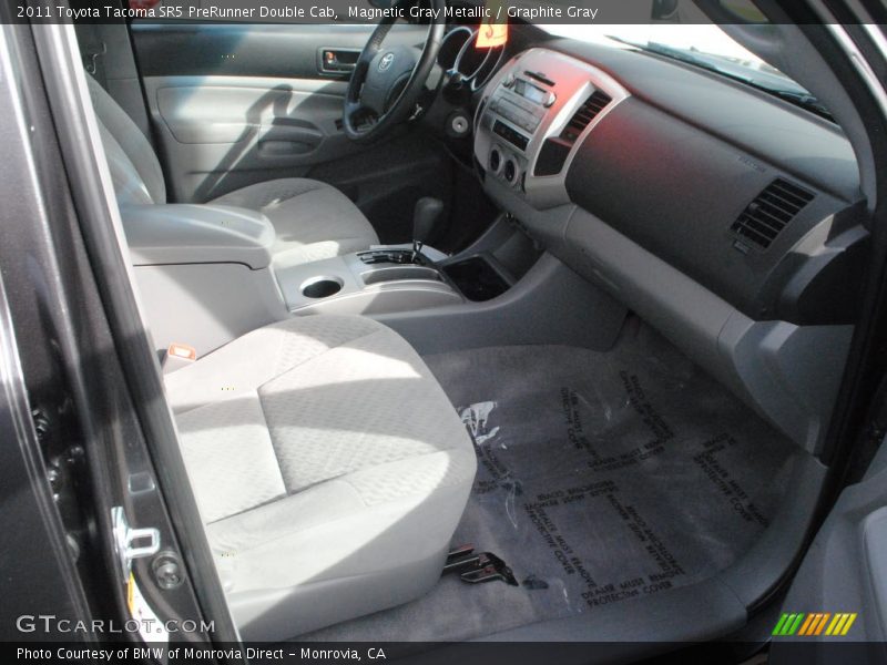 Magnetic Gray Metallic / Graphite Gray 2011 Toyota Tacoma SR5 PreRunner Double Cab