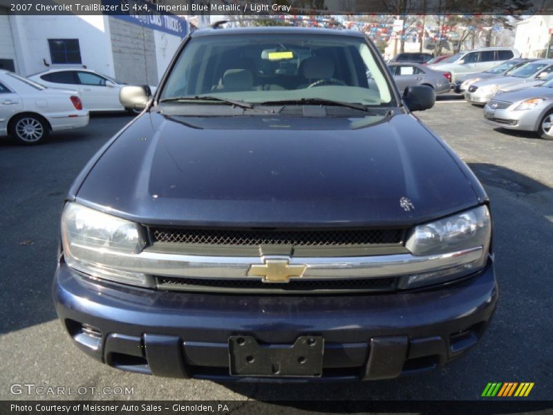 Imperial Blue Metallic / Light Gray 2007 Chevrolet TrailBlazer LS 4x4