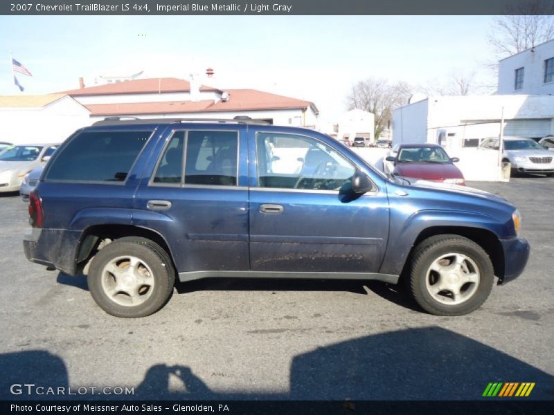 Imperial Blue Metallic / Light Gray 2007 Chevrolet TrailBlazer LS 4x4