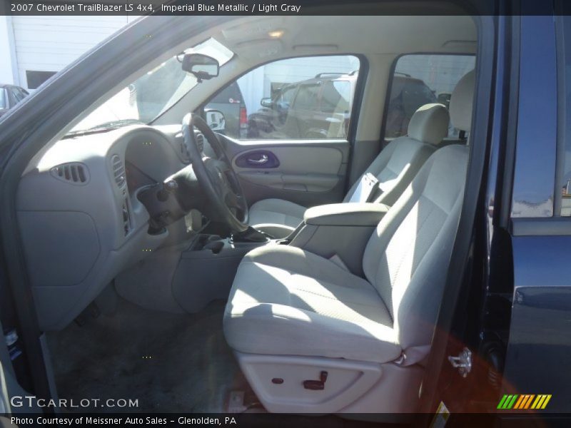 Imperial Blue Metallic / Light Gray 2007 Chevrolet TrailBlazer LS 4x4