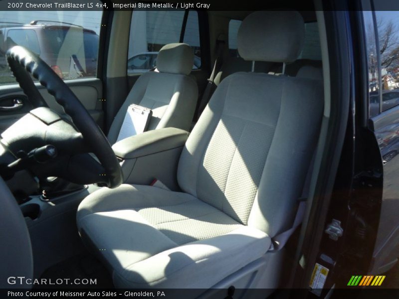 Imperial Blue Metallic / Light Gray 2007 Chevrolet TrailBlazer LS 4x4