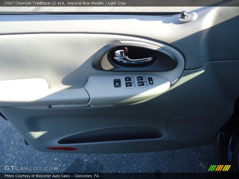 Imperial Blue Metallic / Light Gray 2007 Chevrolet TrailBlazer LS 4x4