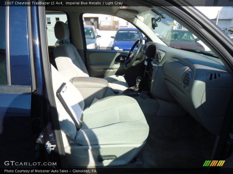 Imperial Blue Metallic / Light Gray 2007 Chevrolet TrailBlazer LS 4x4
