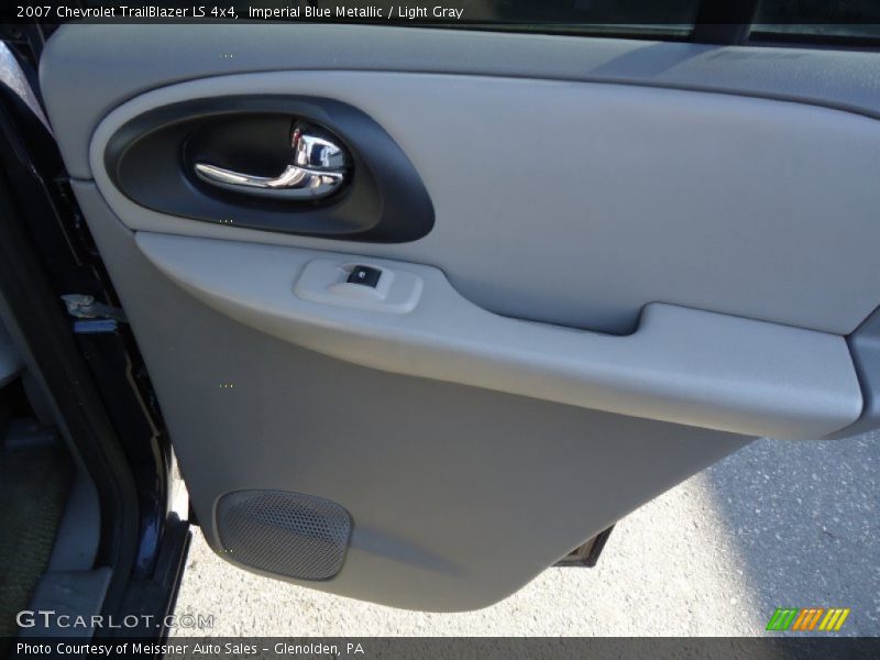 Imperial Blue Metallic / Light Gray 2007 Chevrolet TrailBlazer LS 4x4