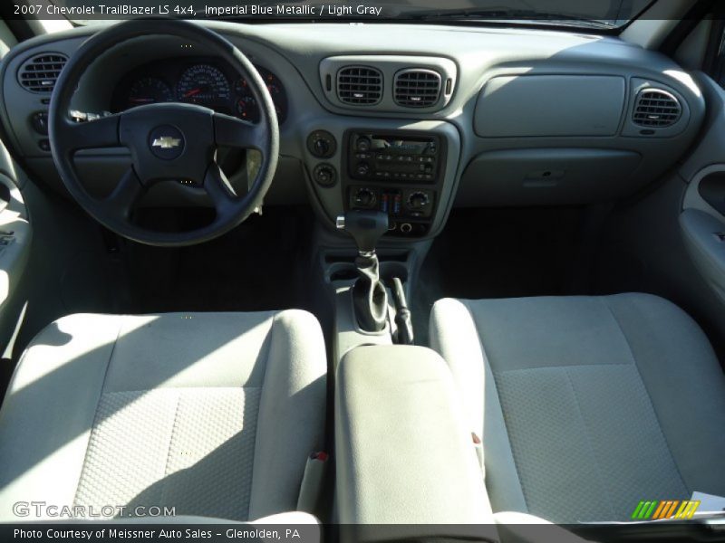 Imperial Blue Metallic / Light Gray 2007 Chevrolet TrailBlazer LS 4x4