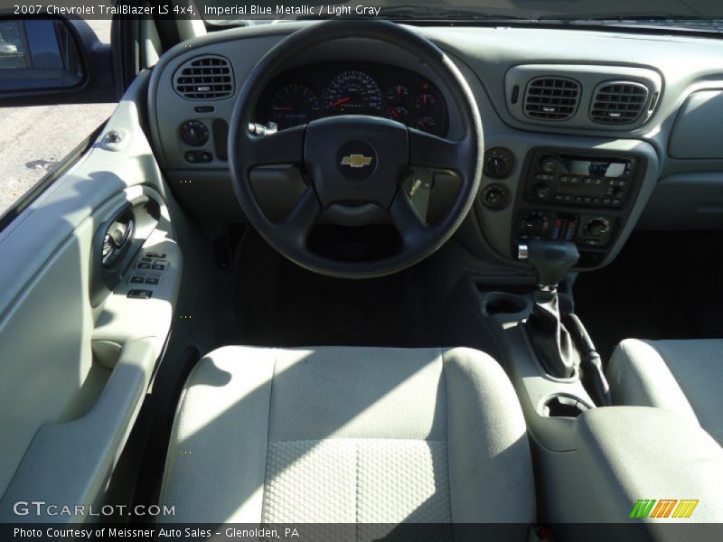 Imperial Blue Metallic / Light Gray 2007 Chevrolet TrailBlazer LS 4x4