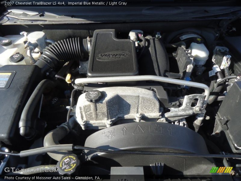 Imperial Blue Metallic / Light Gray 2007 Chevrolet TrailBlazer LS 4x4
