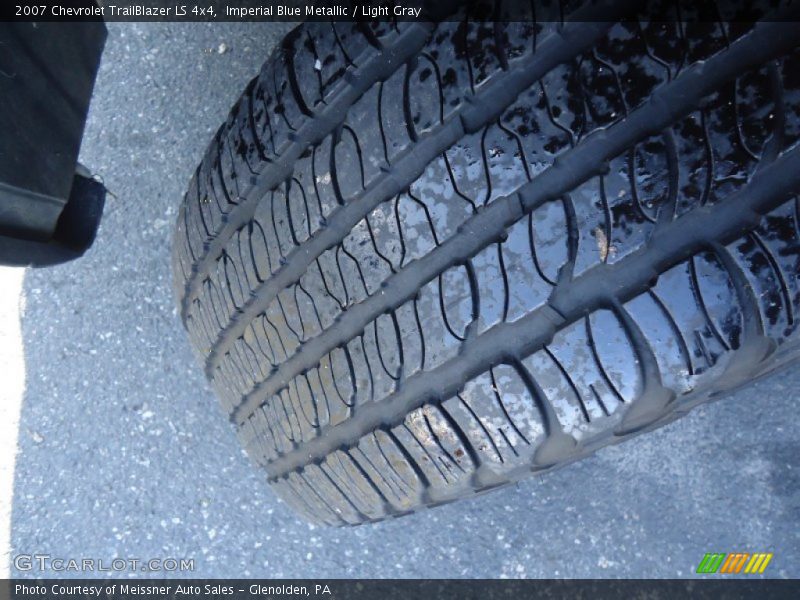 Imperial Blue Metallic / Light Gray 2007 Chevrolet TrailBlazer LS 4x4