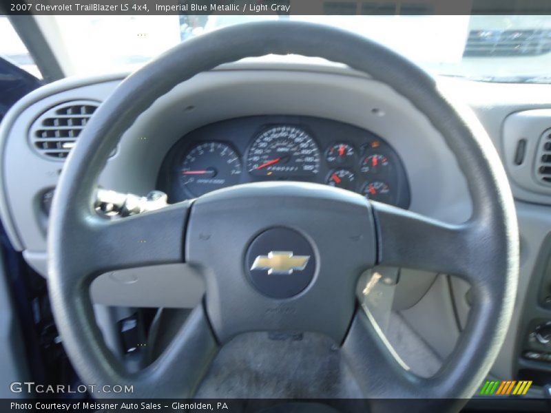 Imperial Blue Metallic / Light Gray 2007 Chevrolet TrailBlazer LS 4x4
