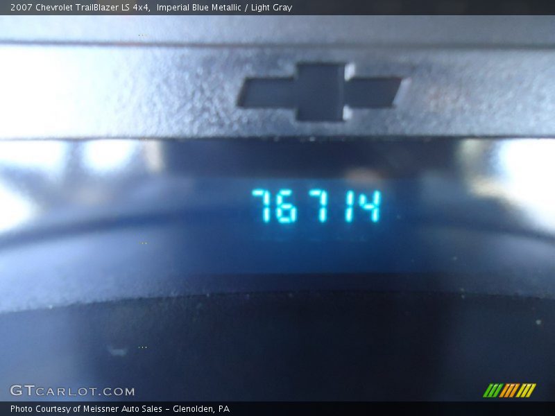 Imperial Blue Metallic / Light Gray 2007 Chevrolet TrailBlazer LS 4x4