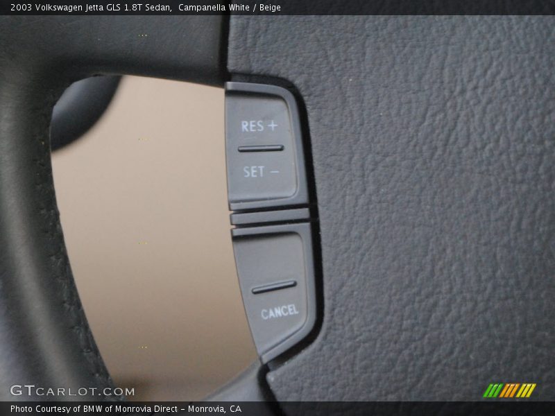 Campanella White / Beige 2003 Volkswagen Jetta GLS 1.8T Sedan