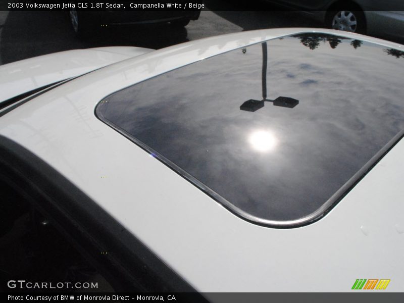 Campanella White / Beige 2003 Volkswagen Jetta GLS 1.8T Sedan